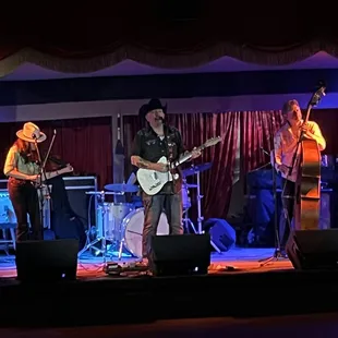 Bakersfield TX on indoor dance floor stage