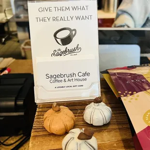 a sign for sagebrush cafe