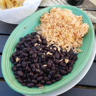 Black beans and rice