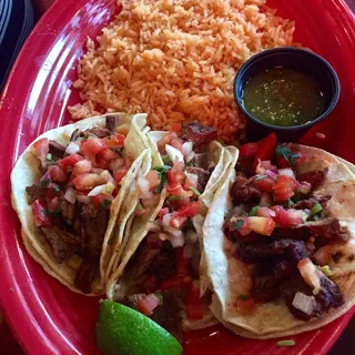 Tres Steak Tacos