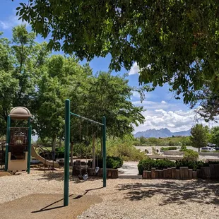 Playground with the view of the Organ Mountains.