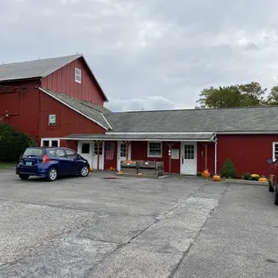 the outside of the store