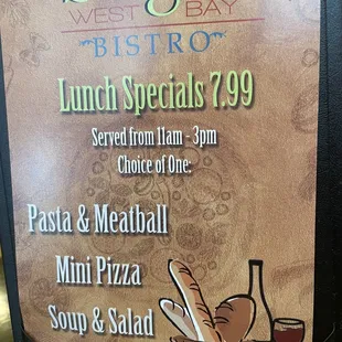 Lunch specials