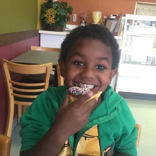Curtis has donut issues.