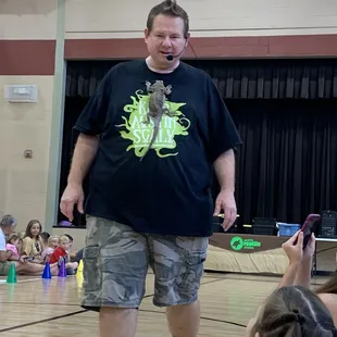 Austin Reptile Show, Saginaw Library event