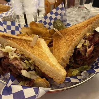 4. Ben Shermans Corned Beef and Pastrami Sandwich