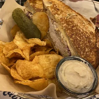 6. Steves Turkey and Slaw Sandwich