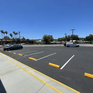 a parking lot