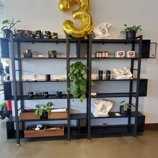Display of some merchandise.