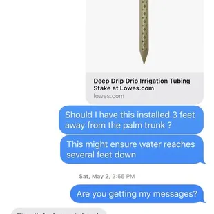 LOL her Advice how to kill our palms few months ago