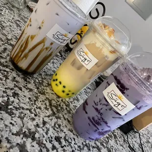 Brown sugar taro, Brazil de Mercedes, and ube overload