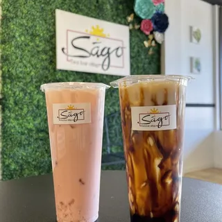 Sakura Rose Milk Tea
