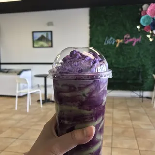 Ube Matcha Overload Milk Tea