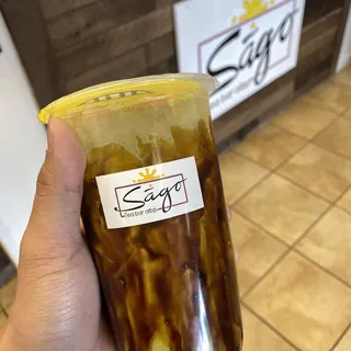 Brown Sugar Matcha Milk Tea