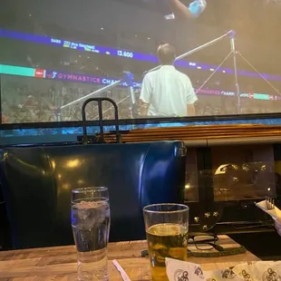 Beer and hockey... go Knights GO!
