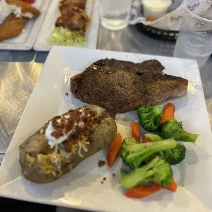 Rib eye - only $19 and shockingly good for the price