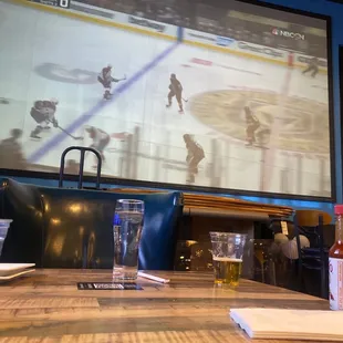 Beer and hockey