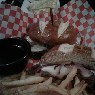 Prime Rib Pretzel Dip