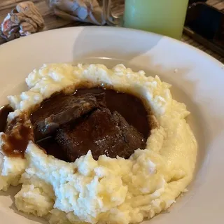 Filet Mignon on Wine Sauce