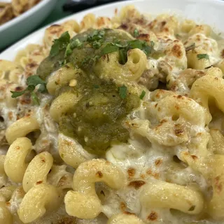 Green Chile Carnitas Mac