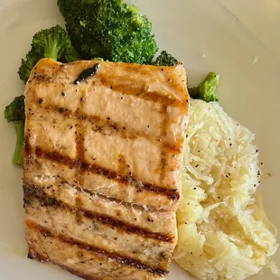 grilled salmon