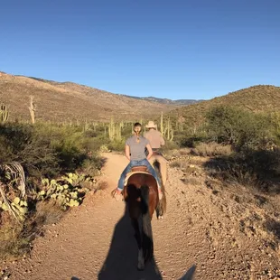 Me and Rocket with George our leader.