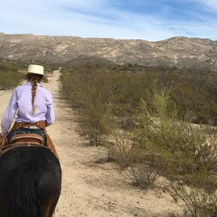 2 hour trail ride through the National Park.