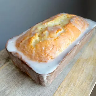Glazed lemon loaf