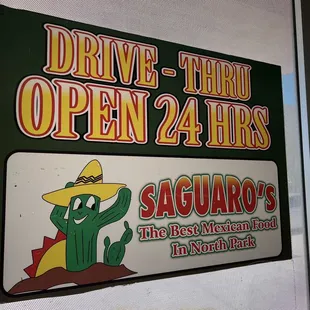 drive thru open 24 hours