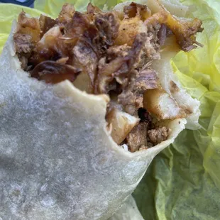 California burrito aka sad excuse for a CA burrito