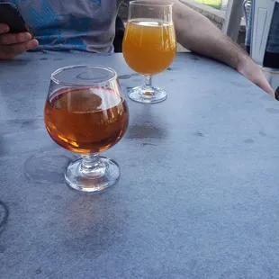 Perfect day for new beers on the patio!