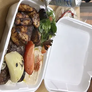 Mixed Mix Kabab Plate