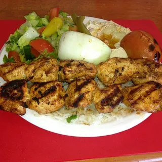 Shish Tawook Plate