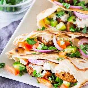 homemade Falafel pita!!