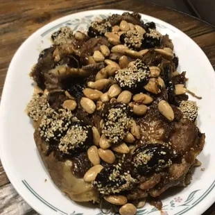 beef, prunes and roasted almond tagine!!