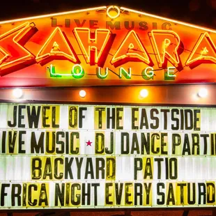Sahara Lounge