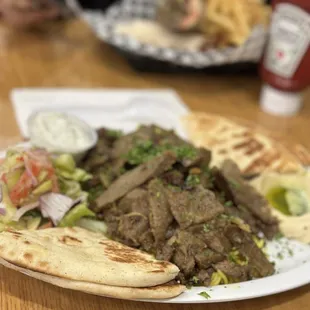 Lamb &amp; Beef Gyro Plate