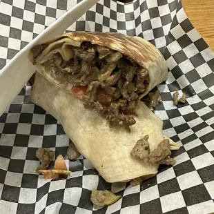 Lamb Shawarma Wrap ($12.99)