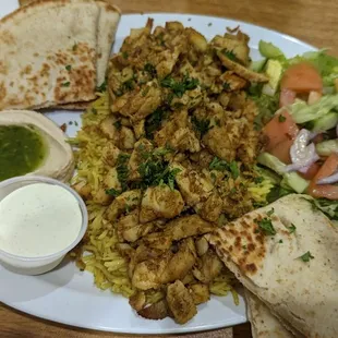 Chicken Shawarma plate