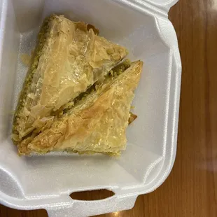 Baklava to go ( pistachio heaven )