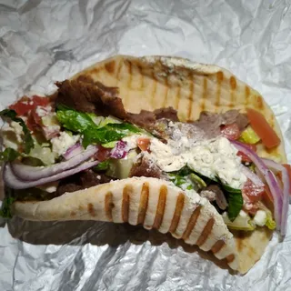 Greek Gyro Sandwich