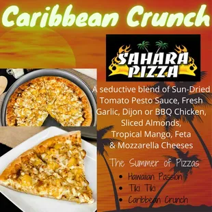 Caribbean Crunch Pizza