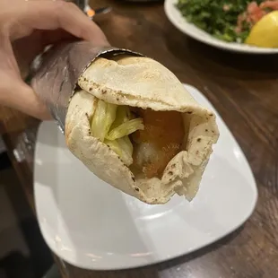 Potato Chop Sandwich