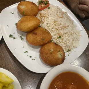 Potato chop vegetarian