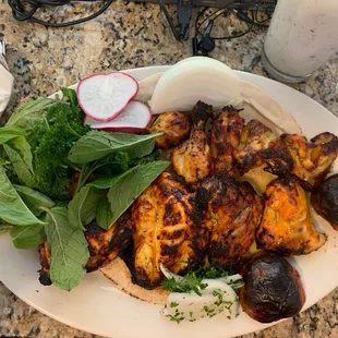 Cornish hen, bone in