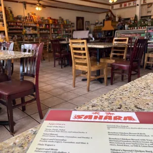 food mart and restaurant