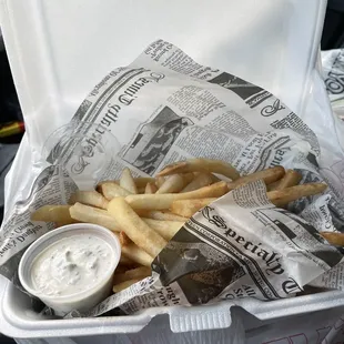 Side of fries