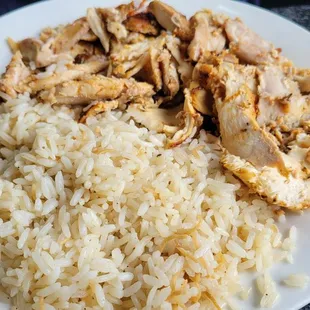 Chicken Shawarma and Rice....outstanding!