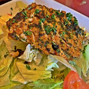 Mediterranean Salmon Salad