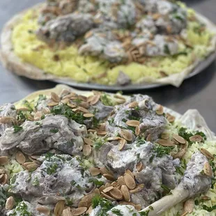 Some pictures from Ramadan Iftar dishes ( Mansaf ) so good , everyone must try it